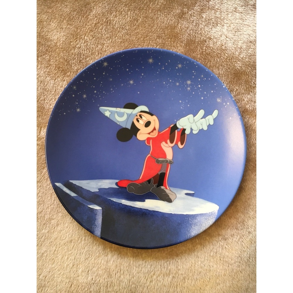 Knowles Walt Disney The Apprentice's Dream Fantasia Collectors Plate